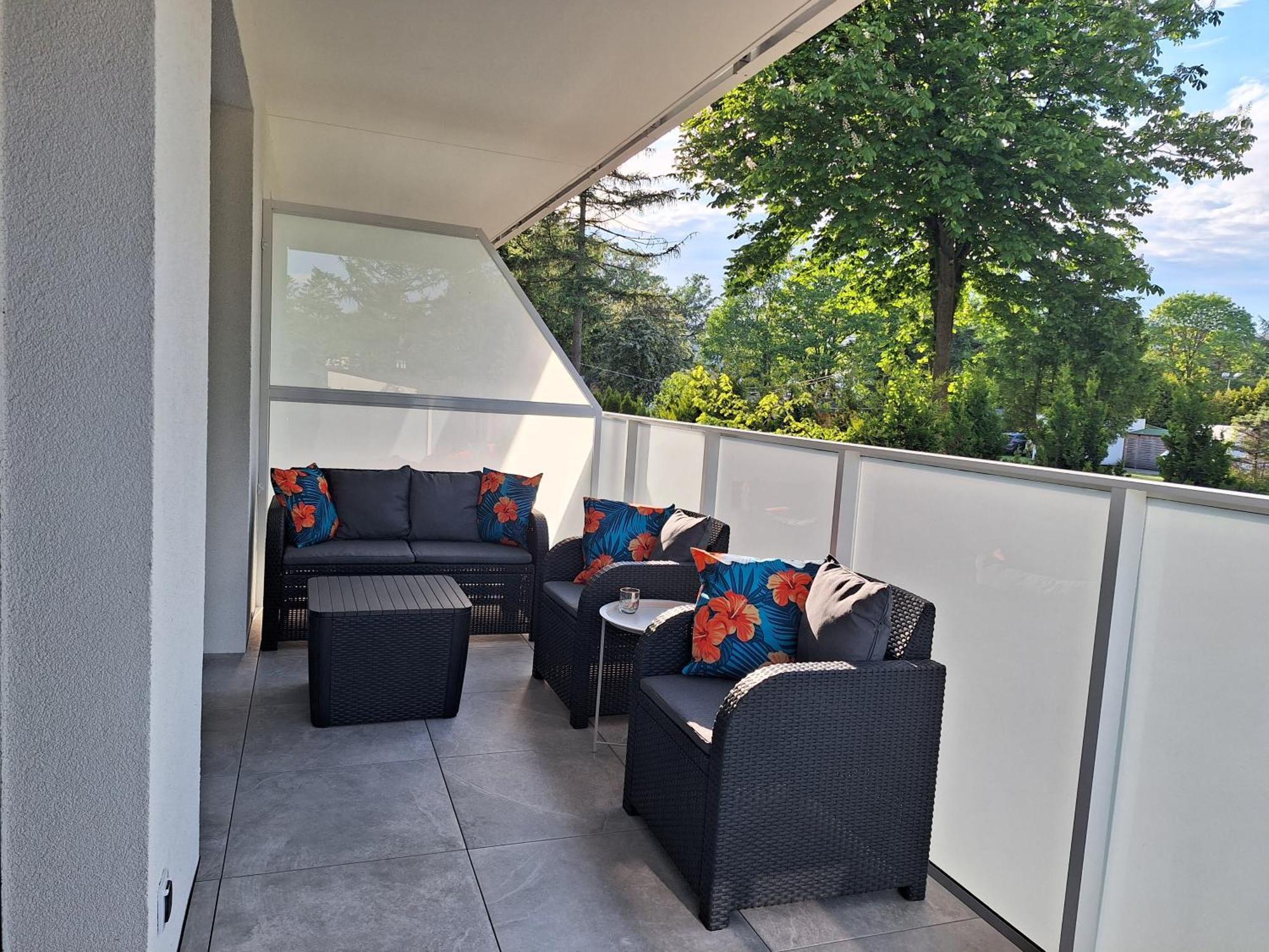 Modern White Kollataja 7A Apartment Kolobrzeg Ngoại thất bức ảnh