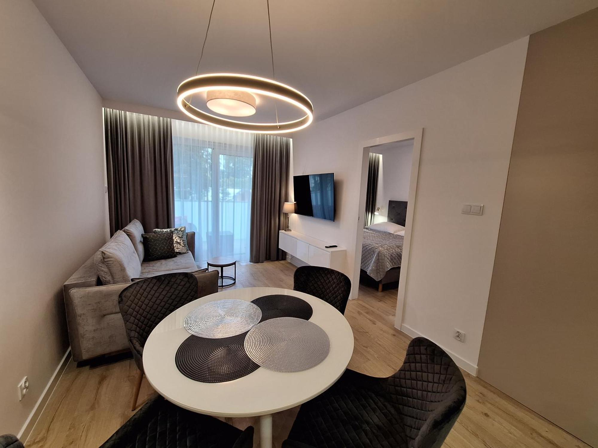 Modern White Kollataja 7A Apartment Kolobrzeg Ngoại thất bức ảnh
