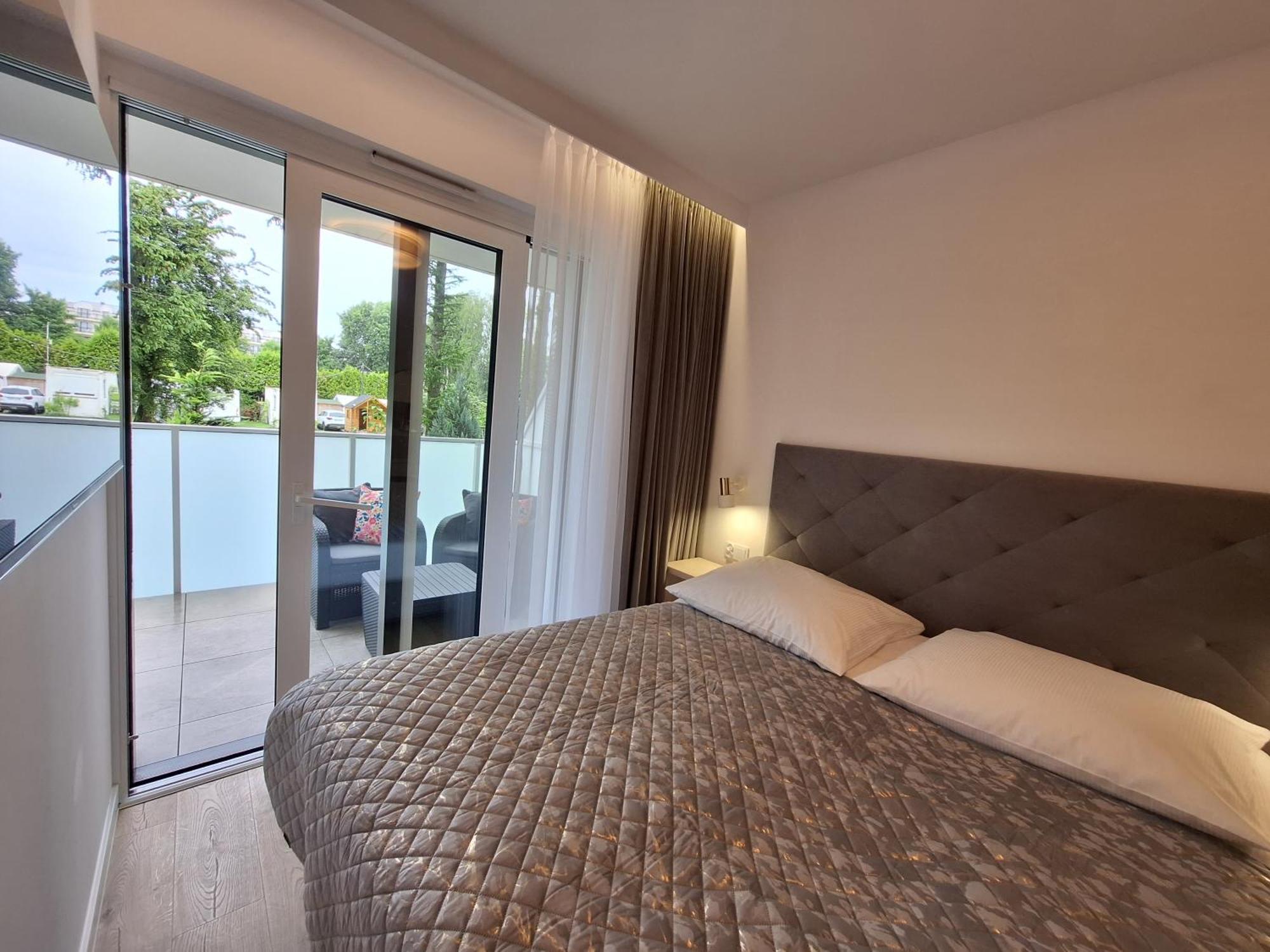 Modern White Kollataja 7A Apartment Kolobrzeg Ngoại thất bức ảnh