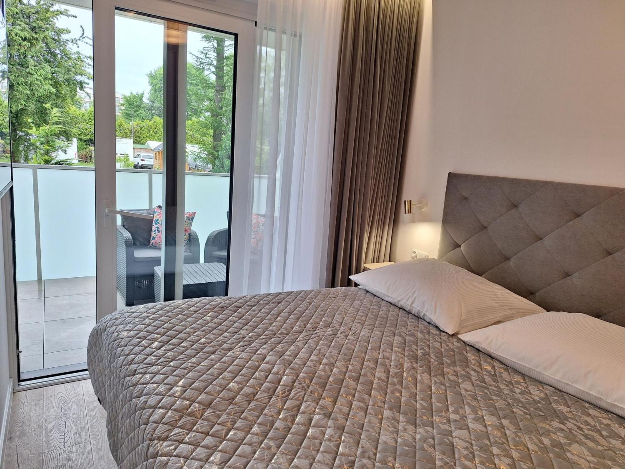 Modern White Kollataja 7A Apartment Kolobrzeg Ngoại thất bức ảnh